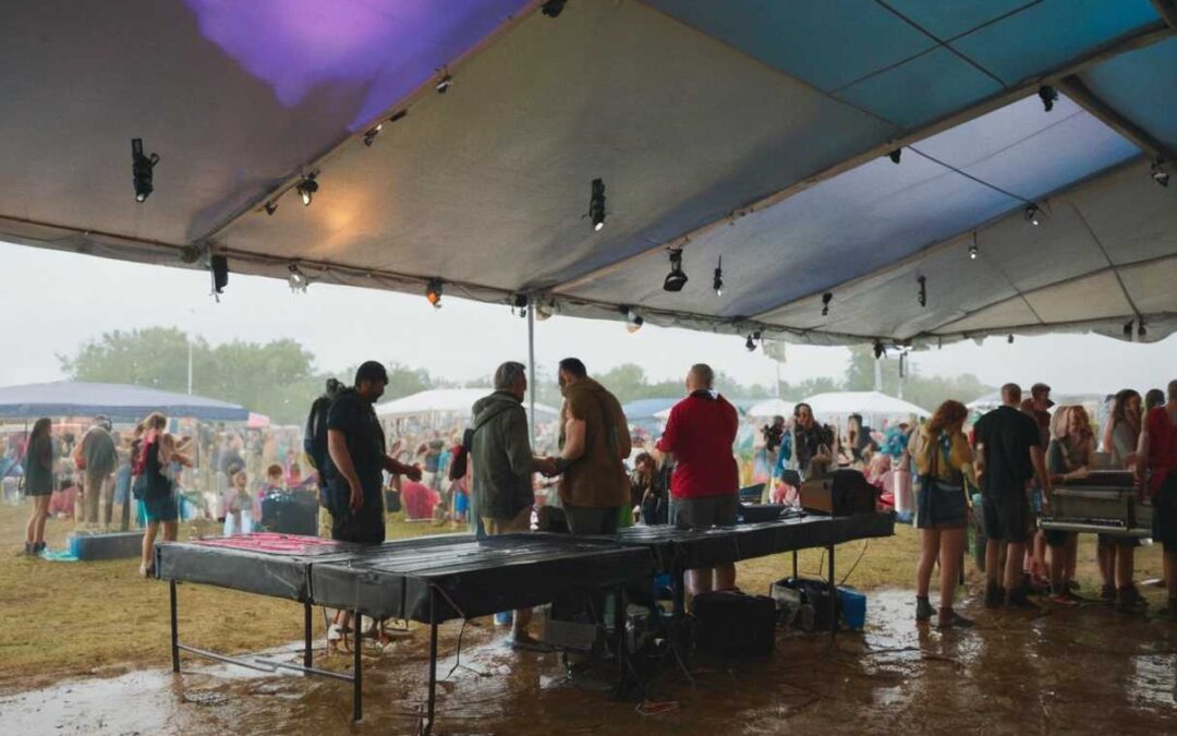 Comment s&rsquo;occuper pendant qu&rsquo;il pleut en festival de musique ?